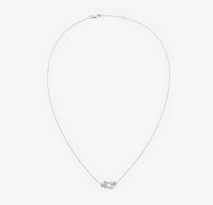 [Luxe Jewelry]FORCE 10 DIAMOND SILVER NECKLACE MINI MODEL