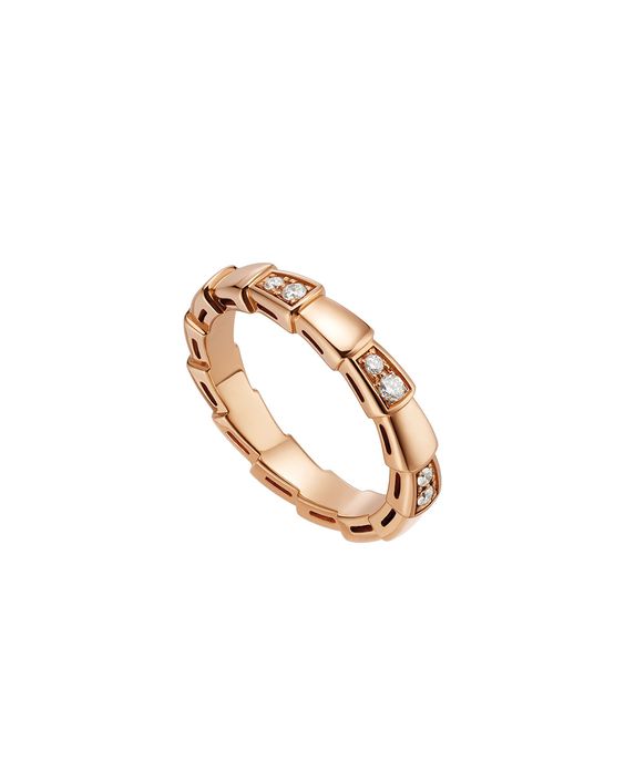 [Luxe Jewelry]SERPENTI RING PINK GOLD  3MM