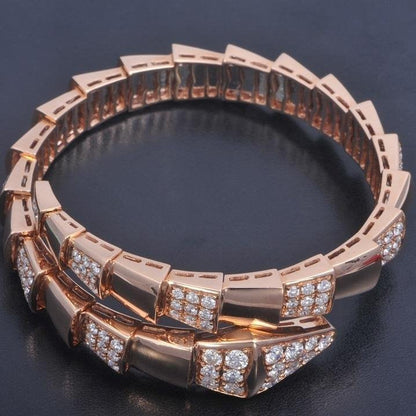 [Luxe Jewelry]SERPENTI BRACELET PINK GOLD DIAMOND
