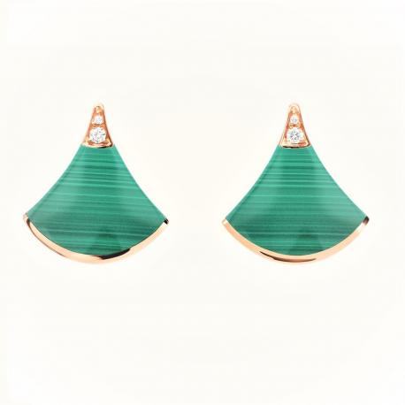 [Luxe Jewelry]DIVAS DREAM EARRINGS PINK GOLD