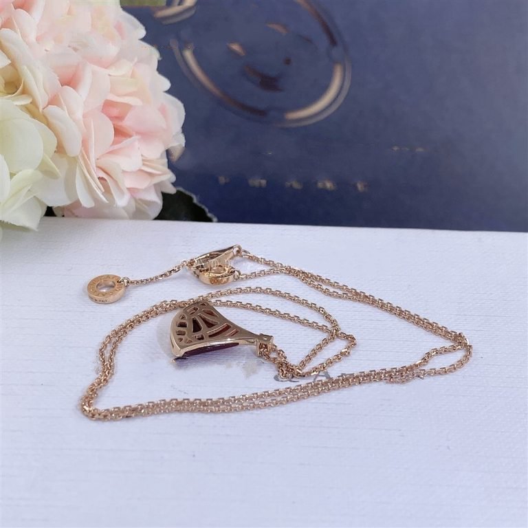 [Luxe Jewelry]DREAM NECKLACE CARNELIAN 1 DIAMOND