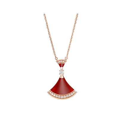 [Luxe Jewelry]DREAM NECKLACE CARNELIAN DIAMOND