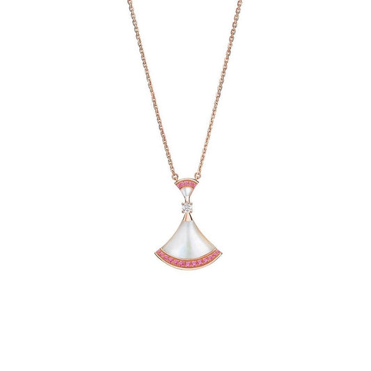 [Luxe Jewelry]DREAM NECKLACE MOP PINK DIAMOND