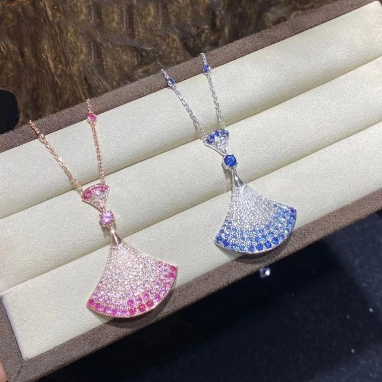 [Luxe Jewelry]DREAM NECKLACE AGATE SILVER DIAMOND