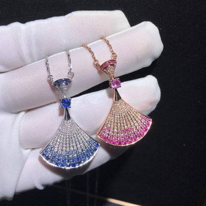 [Luxe Jewelry]DREAM NECKLACE AGATE SILVER DIAMOND