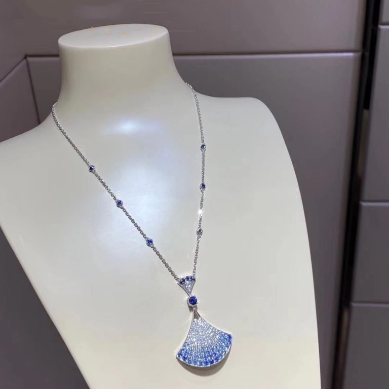 [Luxe Jewelry]DREAM NECKLACE AGATE SILVER DIAMOND