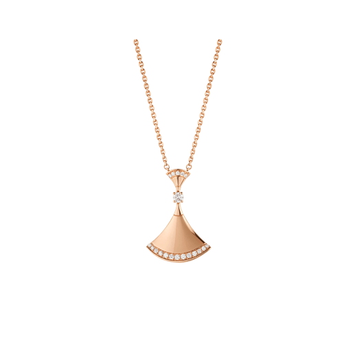 [Luxe Jewelry]DREAM NECKLACE PINK GOLD DIAMOND