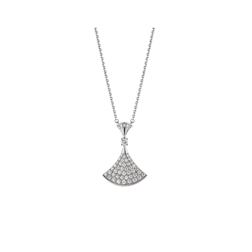 [Luxe Jewelry]DREAM NECKLACE SILVER FULL DIAMOND