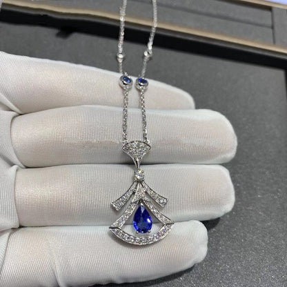 [Luxe Jewelry]DREAM NECKLACE AGATE DIAMOND SILVER
