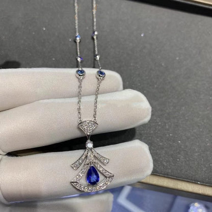 [Luxe Jewelry]DREAM NECKLACE AGATE DIAMOND SILVER