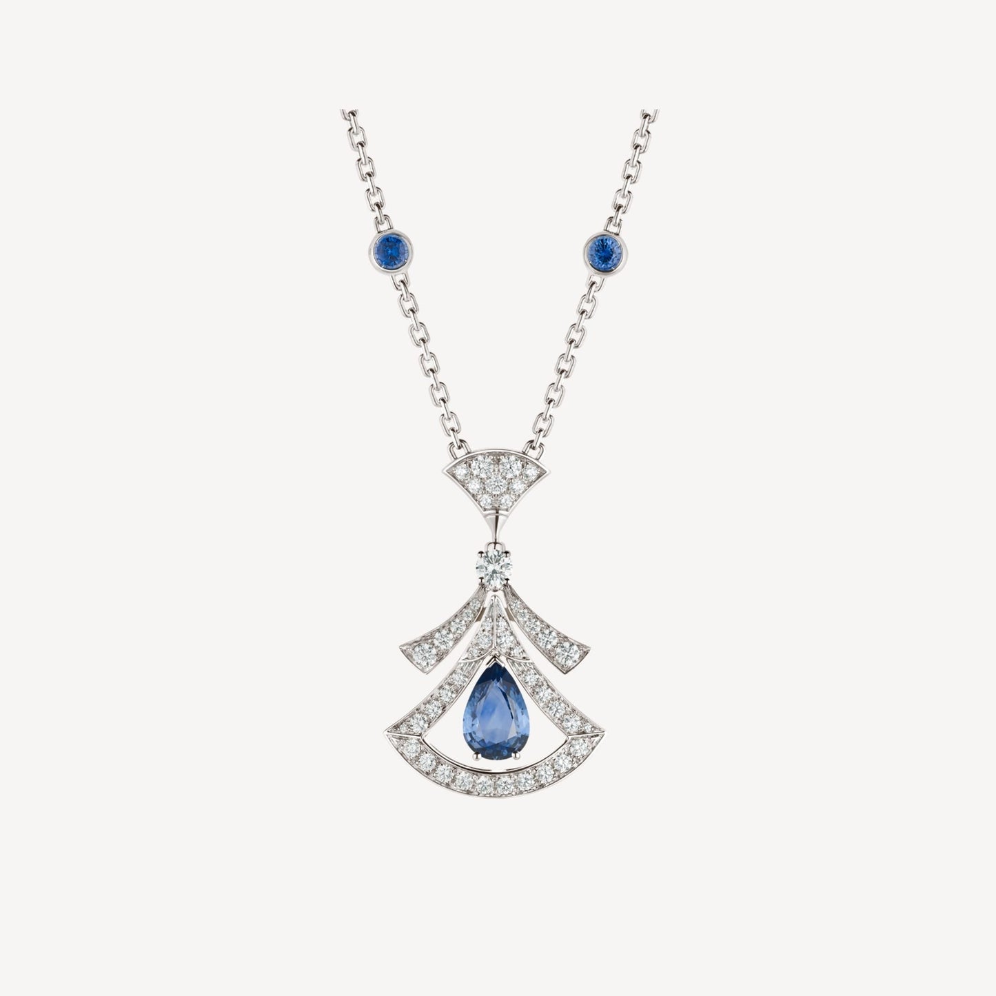 [Luxe Jewelry]DREAM NECKLACE AGATE DIAMOND SILVER