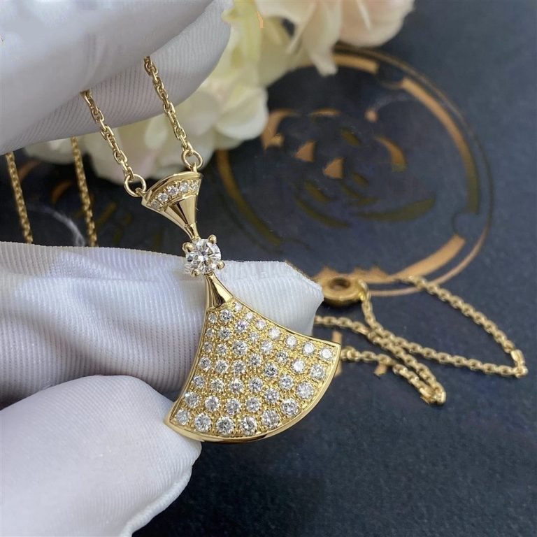 [Luxe Jewelry]DREAM NECKLACE GOLD FULL DIAMOND