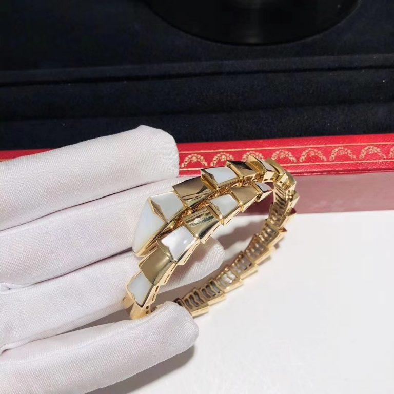 [Luxe Jewelry]SERPENTI BRACELET MOP GOLD