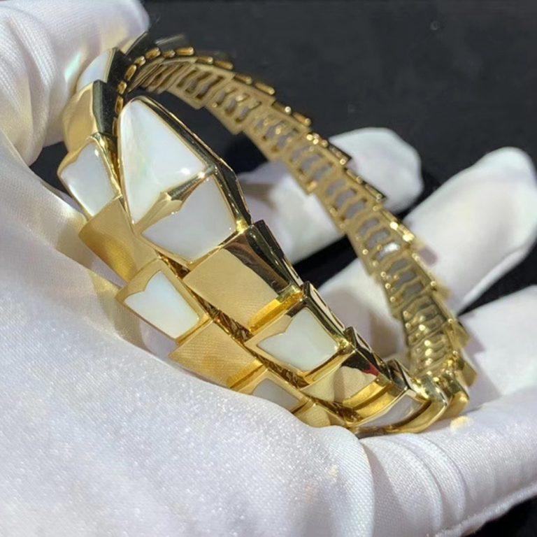 [Luxe Jewelry]SERPENTI BRACELET MOP GOLD