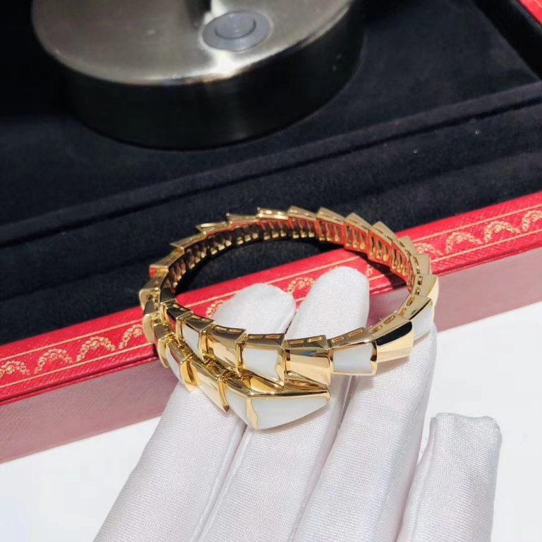 [Luxe Jewelry]SERPENTI BRACELET MOP GOLD