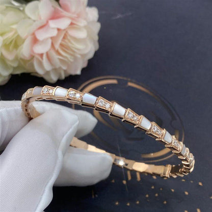 [Luxe Jewelry]SERPENTI BRACELET PINK GOLD MOP DIAMOND