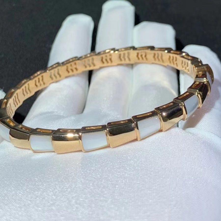 [Luxe Jewelry]SERPENTI BRACELET PINK GOLD MOP