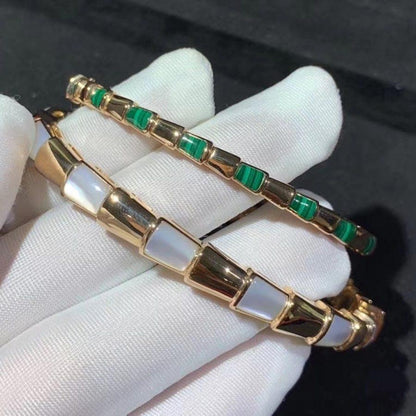 [Luxe Jewelry]SERPENTI BRACELET PINK GOLD MOP