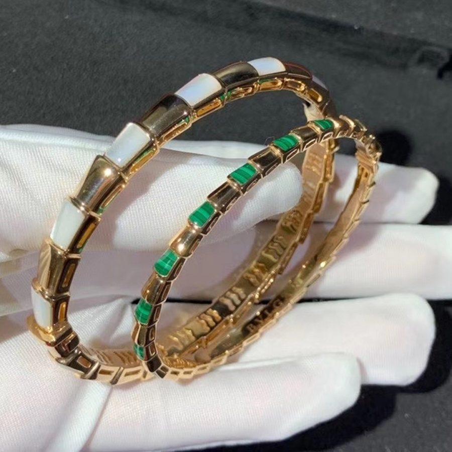 [Luxe Jewelry]SERPENTI BRACELET PINK GOLD MOP