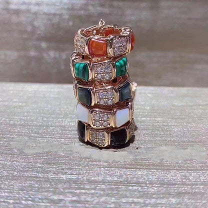 [Luxe Jewelry]SERPENTI PEDANT DIAMOND NECKLACE