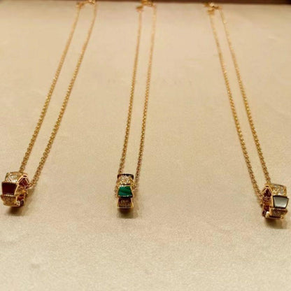 [Luxe Jewelry]SERPENTI PEDANT DIAMOND NECKLACE