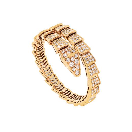 [Luxe Jewelry]SERPENTI BRACELET 8MM GOLD DIAMOND