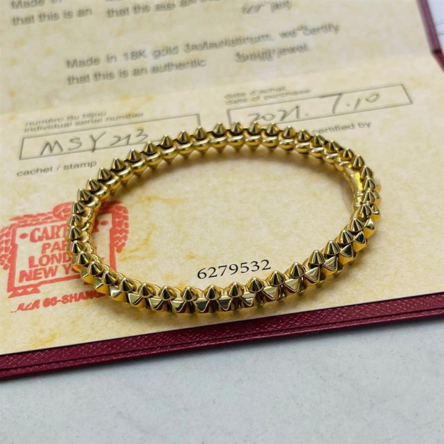 [Luxe Jewelry]CLASH GOLD BRACELET