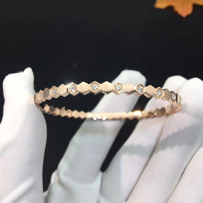 [Luxe Jewelry]BEE LOVE SILVER DIAMOND BRACELET