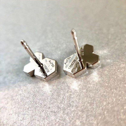 [Luxe Jewelry]BEE LOVE SILVER DIAMOND EARRINGS