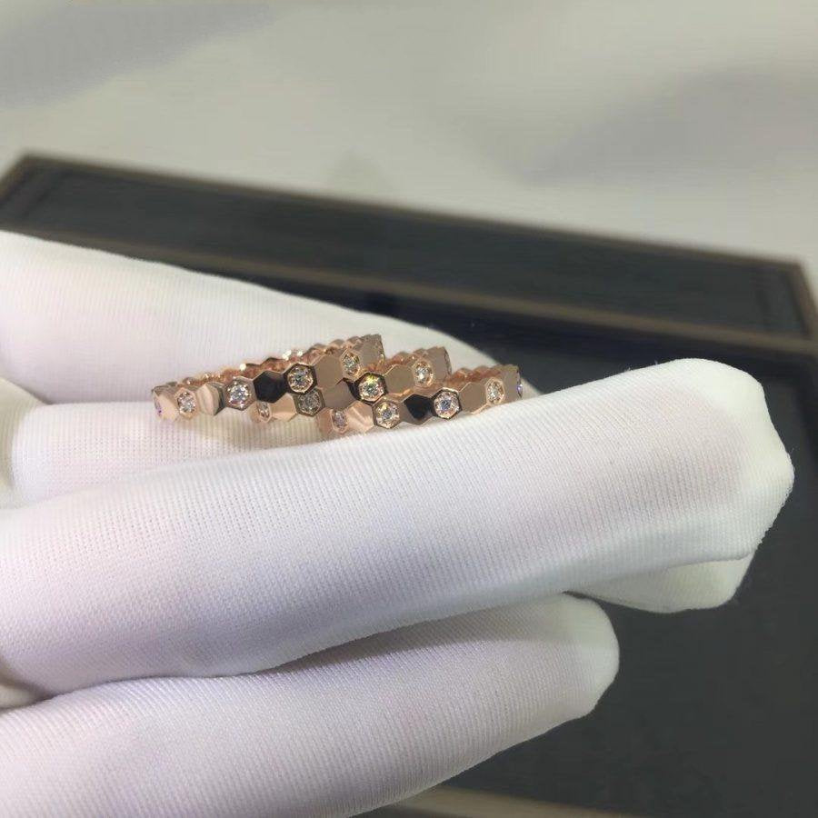 [Luxe Jewelry]BEE LOVE RING PINK GOLD DIAMOND