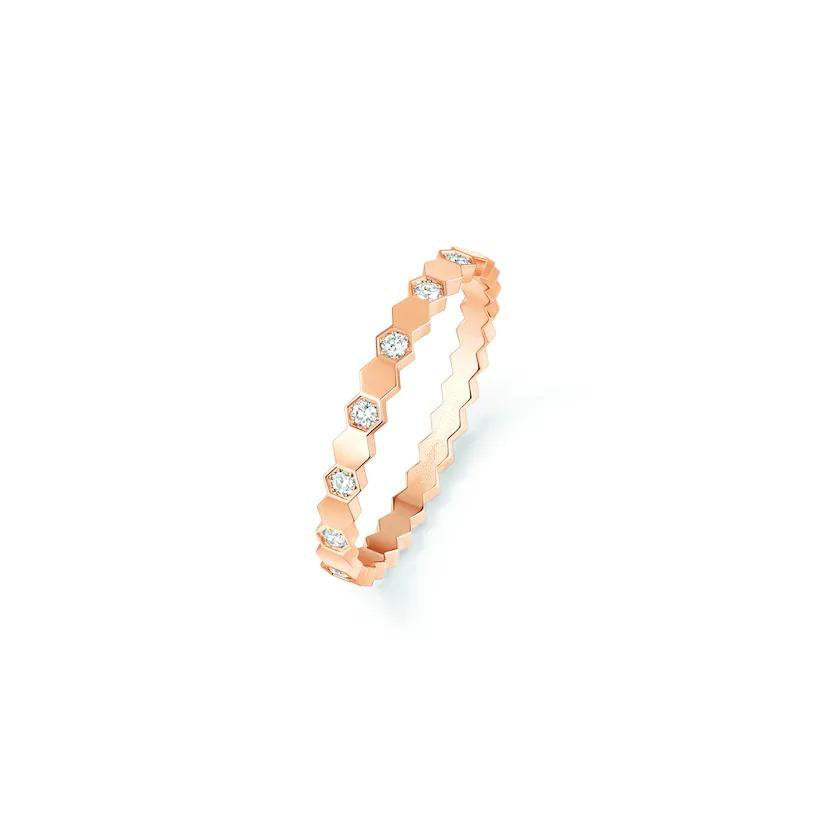 [Luxe Jewelry]BEE LOVE RING PINK GOLD DIAMOND