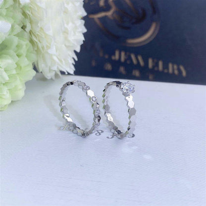 [Luxe Jewelry]BEE LOVE RING SILVER 1 DIAMOND