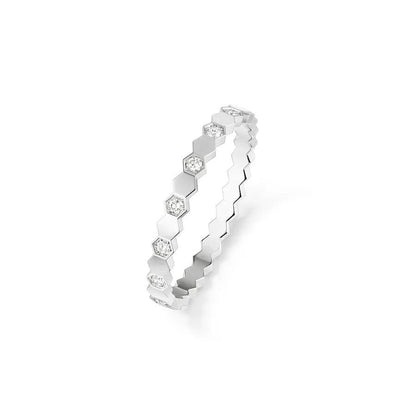 [Luxe Jewelry]BEE LOVE RING SILVER DIAMOND