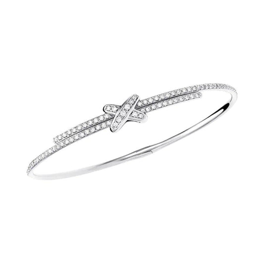 [Luxe Jewelry]JEUX DE BRACELET DIAMONDS SILVER
