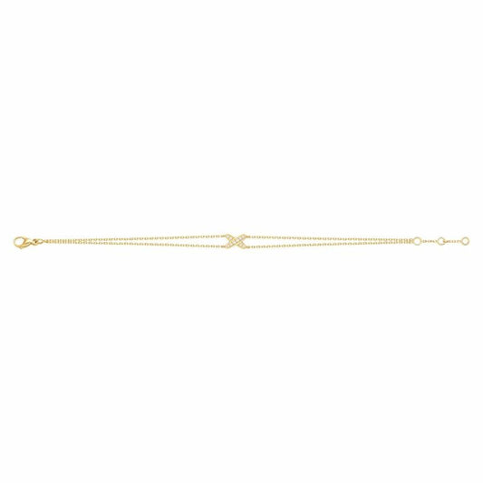 [Luxe Jewelry]JEUX BRACELET GOLD DIAMOND