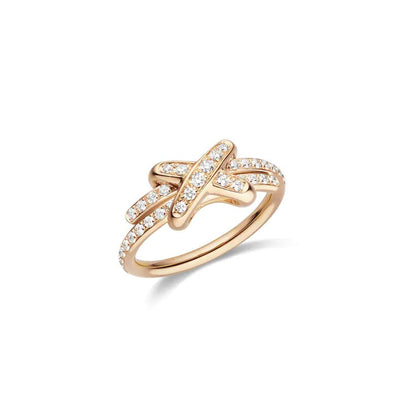 [Luxe Jewelry]JEUX DE RING PINK GOLD DIAMOND