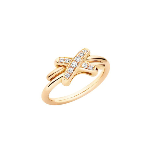 [Luxe Jewelry]JEUX DE GOLD DIAMOND RING