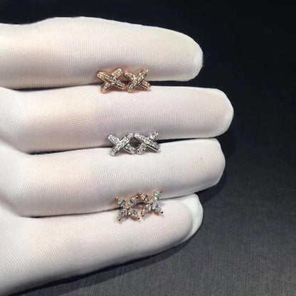 [Luxe Jewelry]JEUX DE DIAMOND EARRINGS