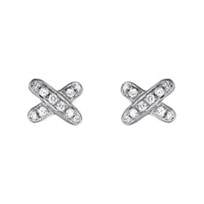 [Luxe Jewelry]JEUX DE DIAMOND EARRINGS