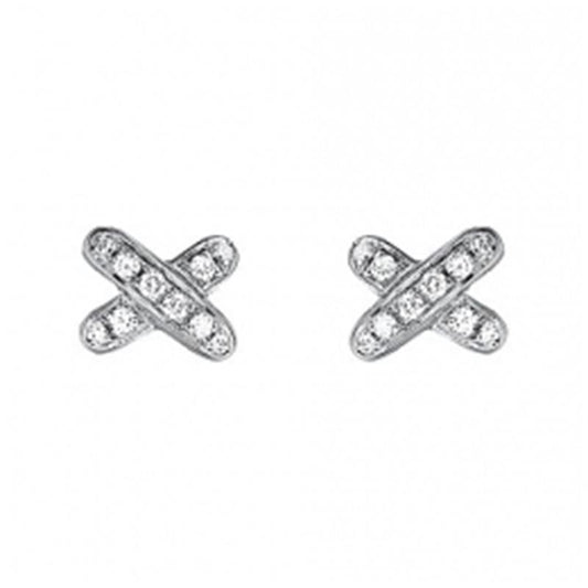 [Luxe Jewelry]JEUX DE DIAMOND EARRINGS