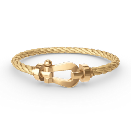 [Luxe Jewelry]FORCE LARGE HORSESHOE NO DIAMOND BRACELET GOLD