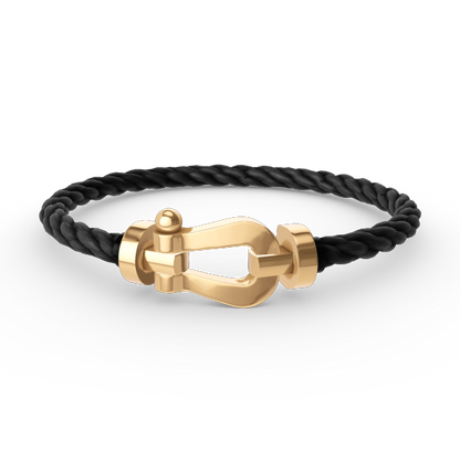 [Luxe Jewelry]FORCE LARGE HORSESHOE NO DIAMOND BRACELET GOLD