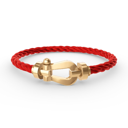 [Luxe Jewelry]FORCE LARGE HORSESHOE NO DIAMOND BRACELET GOLD