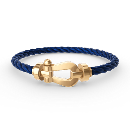 [Luxe Jewelry]FORCE LARGE HORSESHOE NO DIAMOND BRACELET GOLD