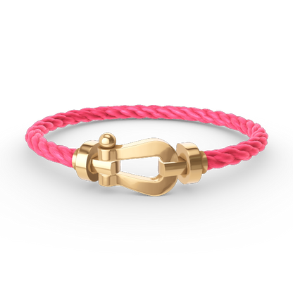 [Luxe Jewelry]FORCE LARGE HORSESHOE NO DIAMOND BRACELET GOLD