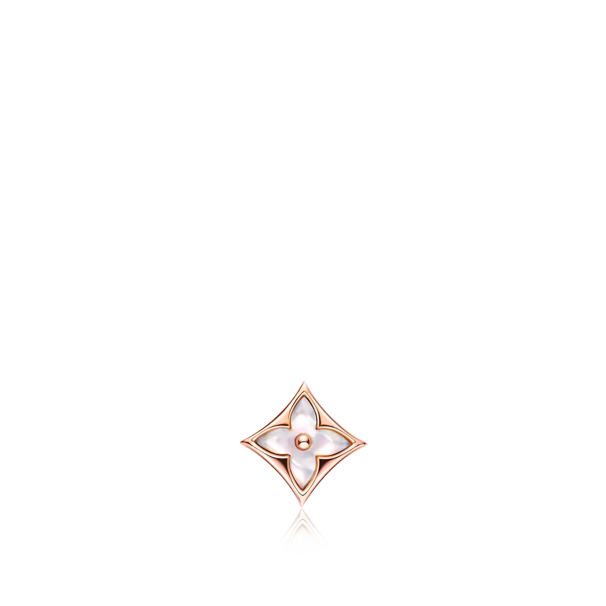 [Luxe Jewelry]STAR MOP PINK GOLD EARRINGS
