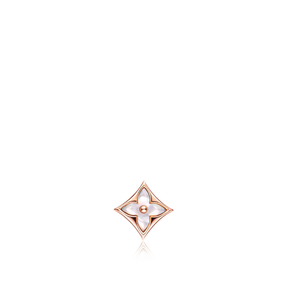 [Luxe Jewelry]STAR MOP PINK GOLD EARRINGS