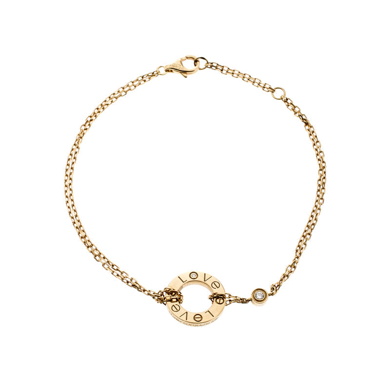 [Luxe Jewelry]LOVE BRACELET 2 DIAMOND