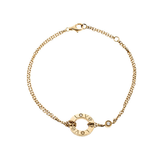 [Luxe Jewelry]LOVE BRACELET 2 DIAMOND