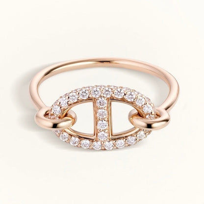 [Luxe Jewelry]RONDE SMALL DIAMOND RING